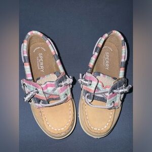 Sperry’s Shoresider Jr Girl’s Boatshoes EUC**